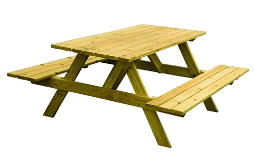  שולחן מעץ מתקפל דגם piknik 1500